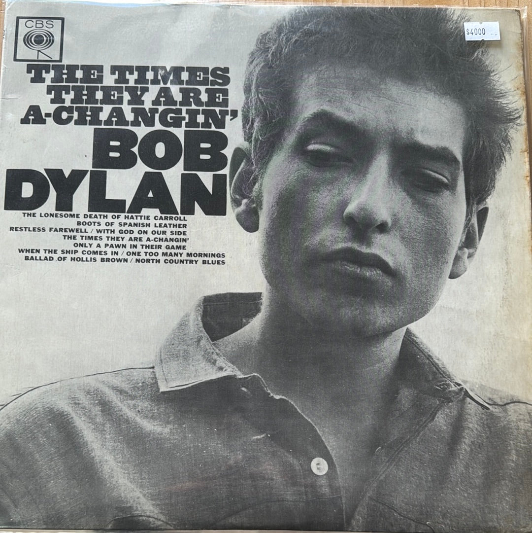 THE TIMES THEY ARE A-CHANGIN Bob Dylan