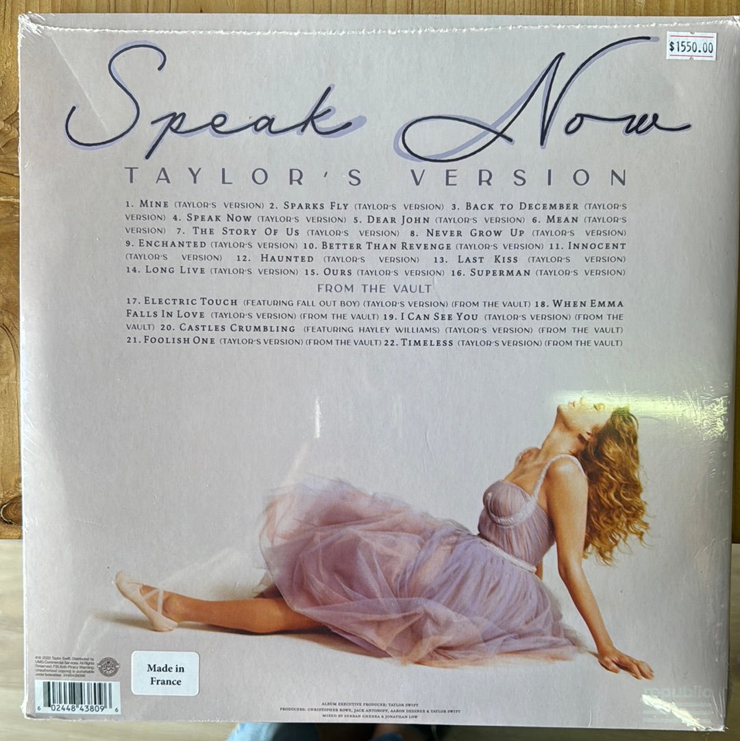 Speak Now Taylor Swift