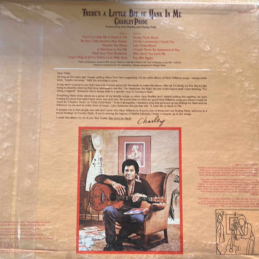 THERE’S A LITTLE BIT Charley Pride
