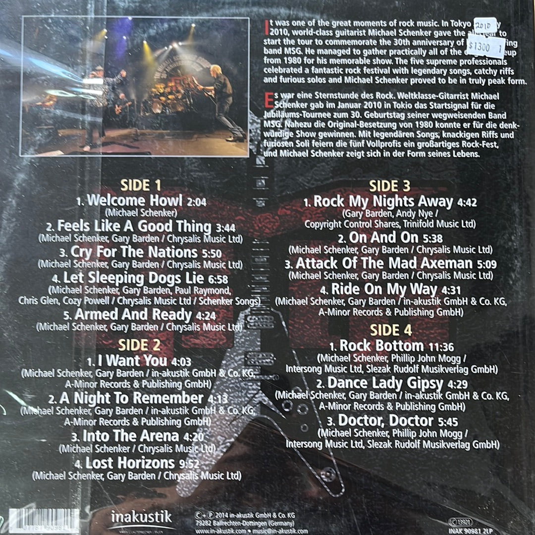 THE 30 TH ANNIVERSARY CONCERT The Michael Schenker group