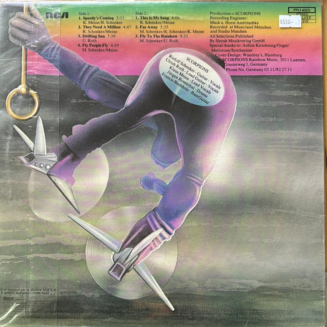 FLY TO THE RAINBOW Scorpions