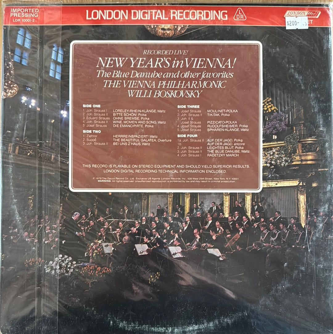 NEW YEARS IN VIENNA Strauss