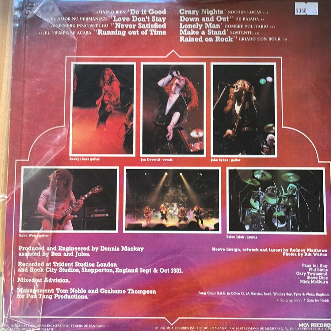 CRAZY NIGHTS Tygers of Pan Tang