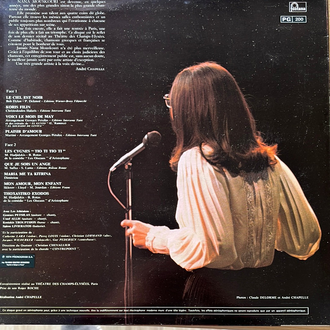 THEATRE DES CHAMPS-ELYSEES Nana Mouskouri