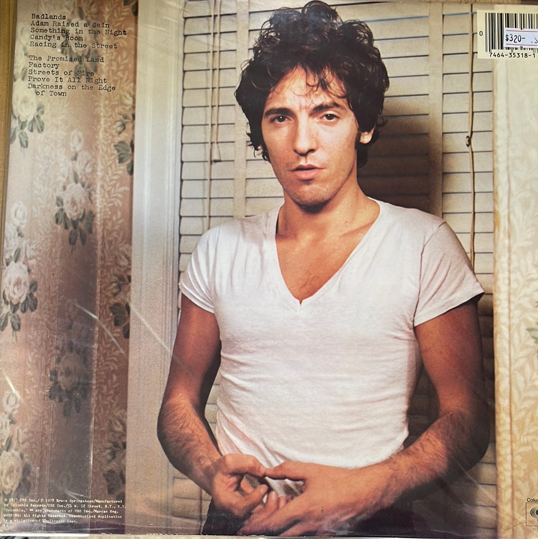 DARKNESS ON THE EDGE OF TOWN Bruce Springsteen