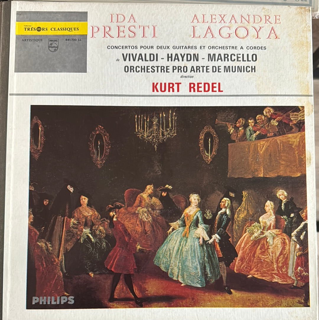 CONCERTOS POUR DEUX GUITARES Vivaldi Haydn Marcello Ida Presti Alexnader Lagoya