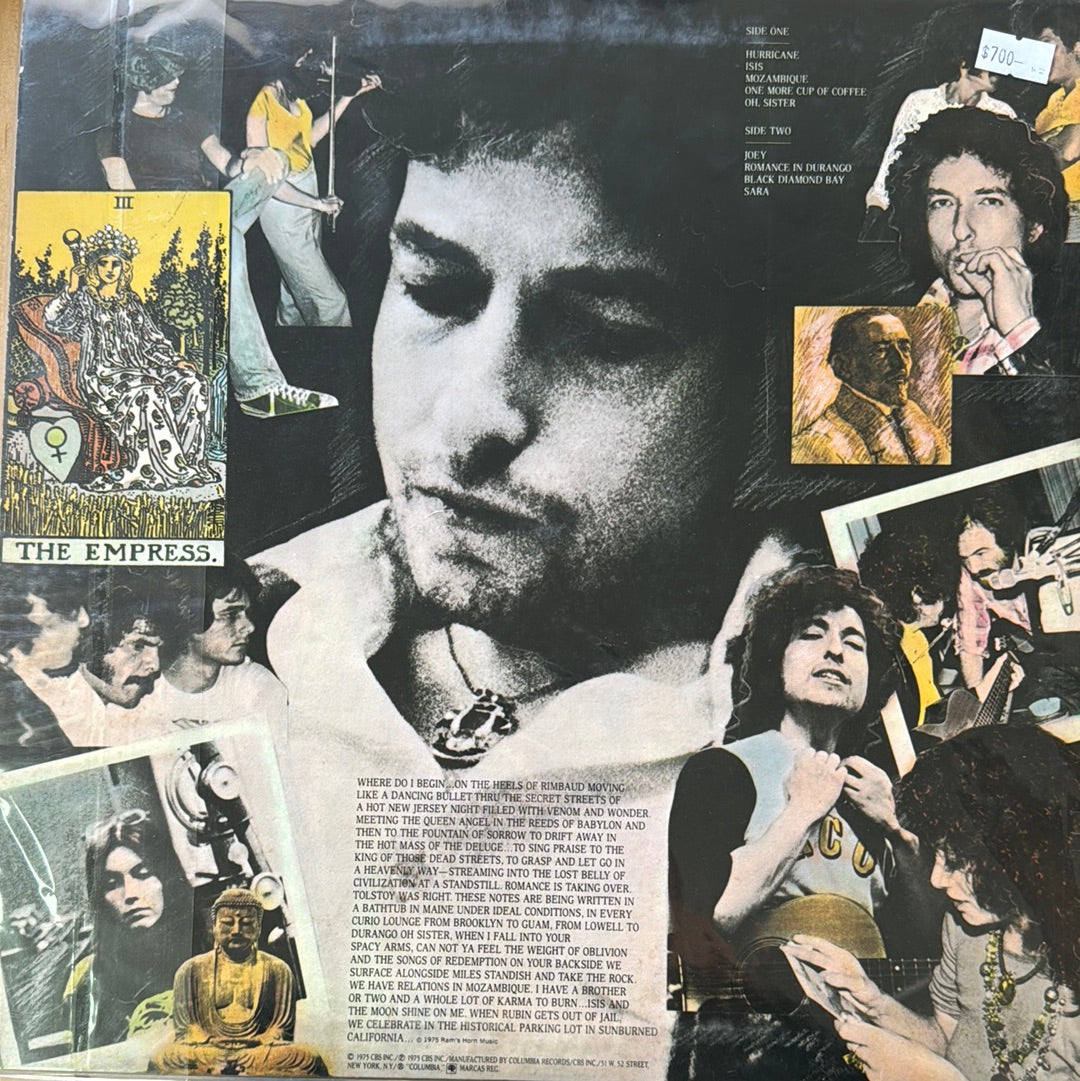 DESIRE Bob Dylan