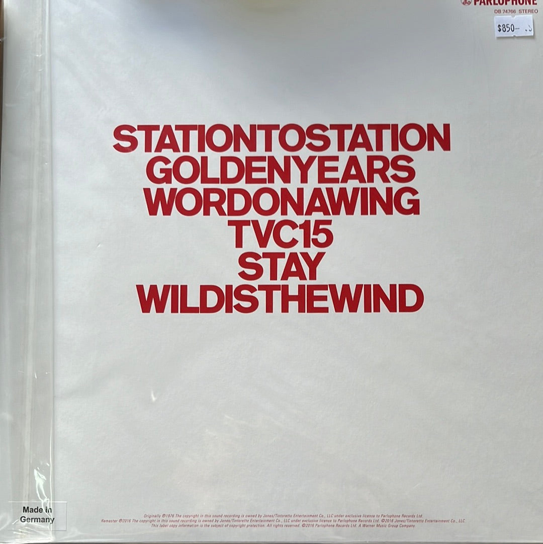 STATION TO STATION David Bowie