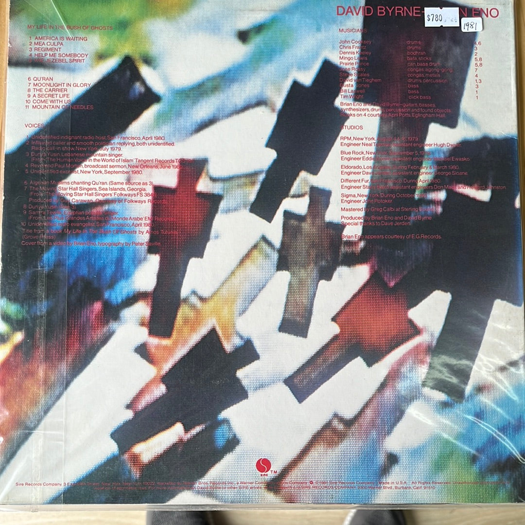 MY LIFE IN THE BUSH OF GHOSTS Brian Eno-David Byrne