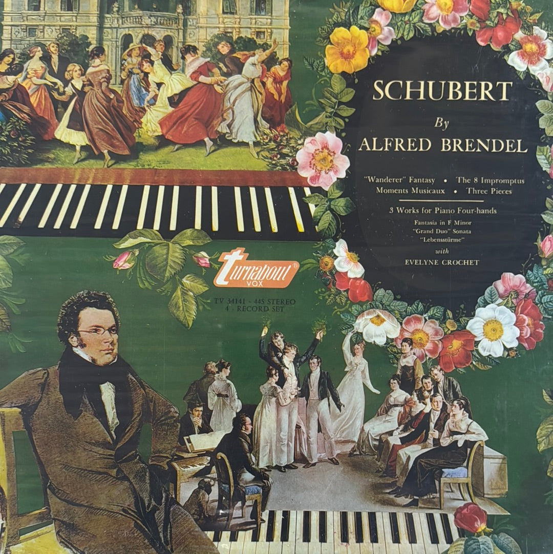 SCHUBERT WORK FOR PIANO Alfredo Brendel piano