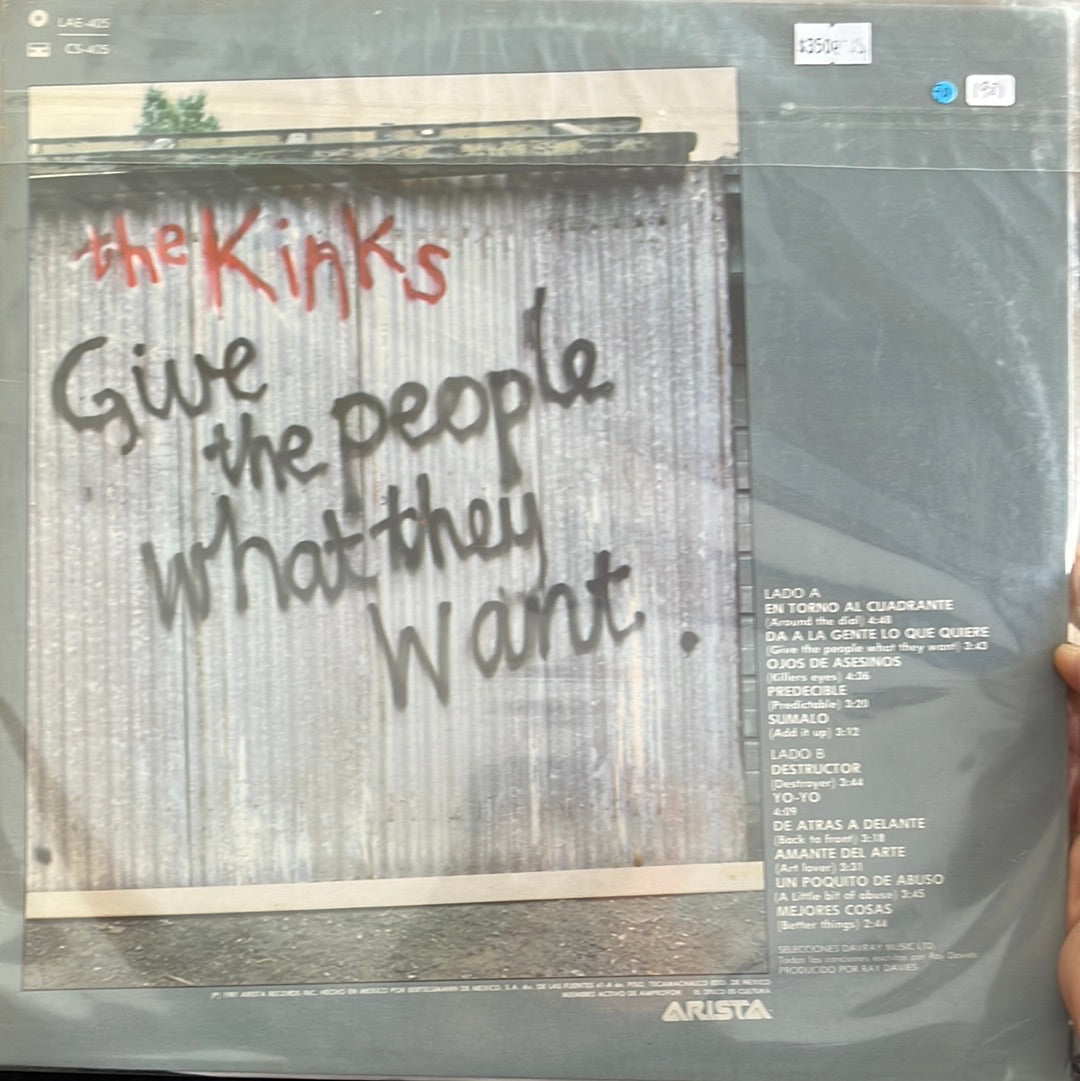GIVE THE PEOPLE WHAT THEY WANT The Kinks