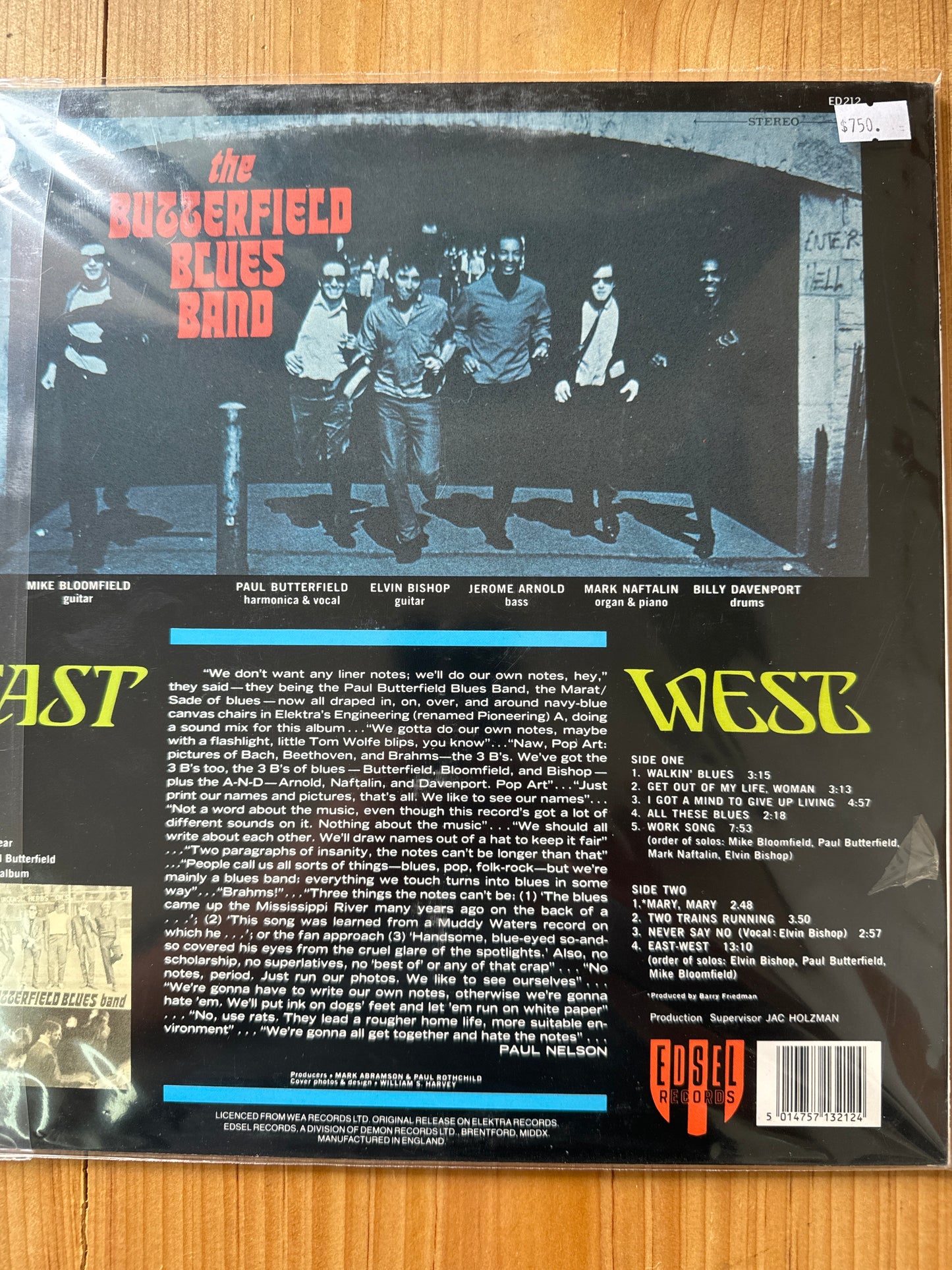 EAST-WEST The Butterfield Blues Band