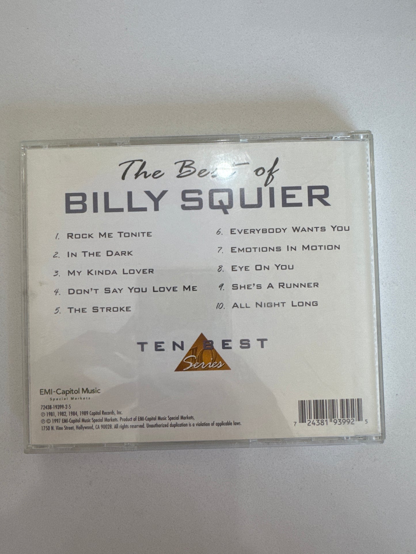 The Best of Billy Squier