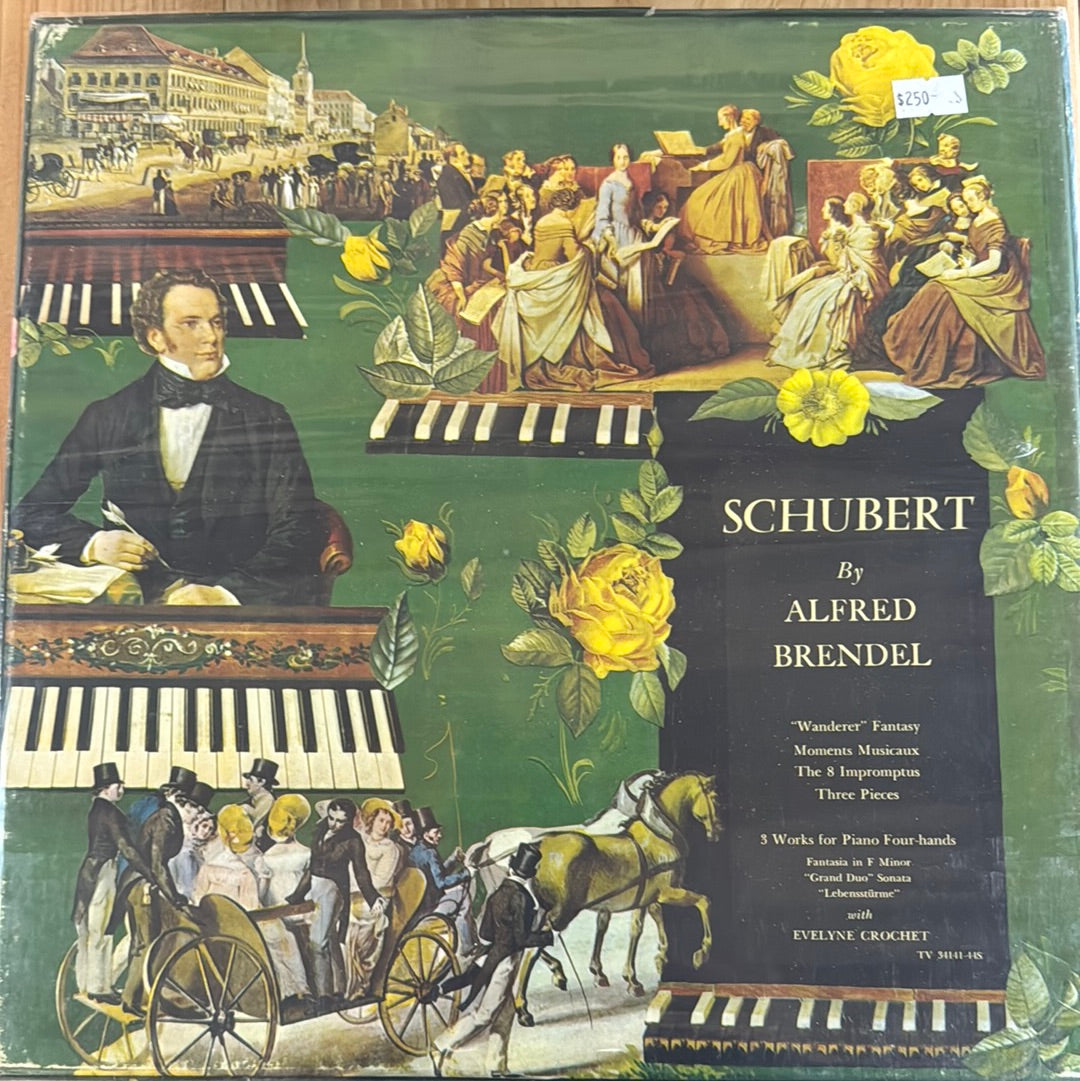 SCHUBERT WORK FOR PIANO Alfredo Brendel piano