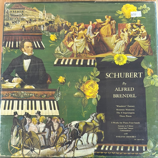 SCHUBERT WORK FOR PIANO Alfredo Brendel piano