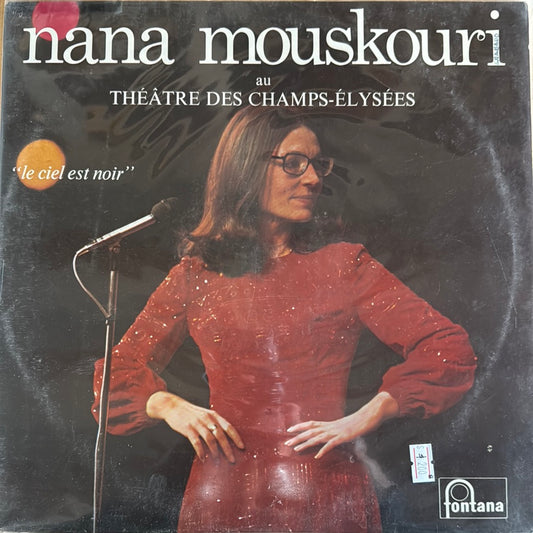 AU THEATRE DES CHAMPS-ELYSEES Nan Mouskouri